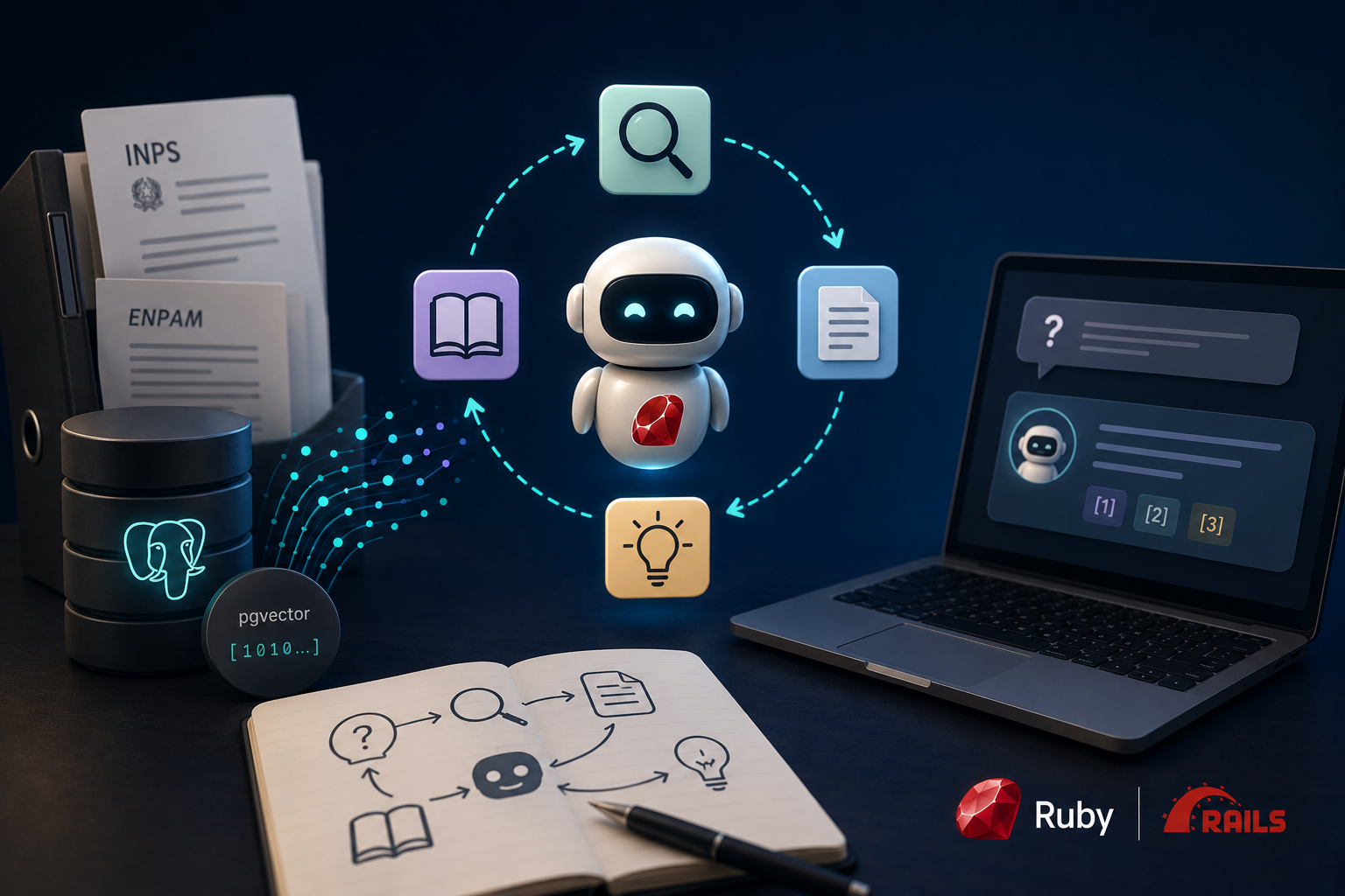 How to Build an Agentic RAG with RubyLLM and Rails