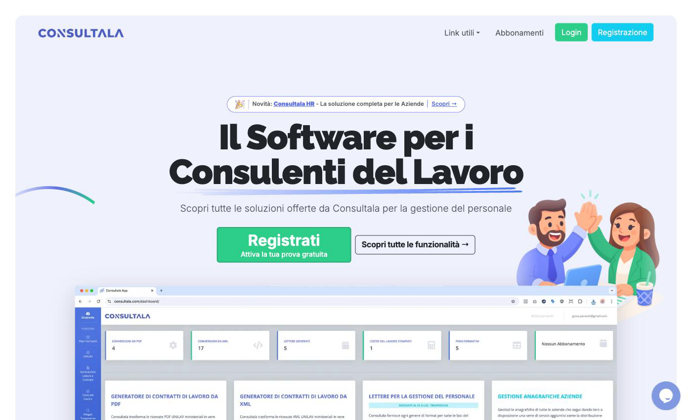 Consultala screenshot