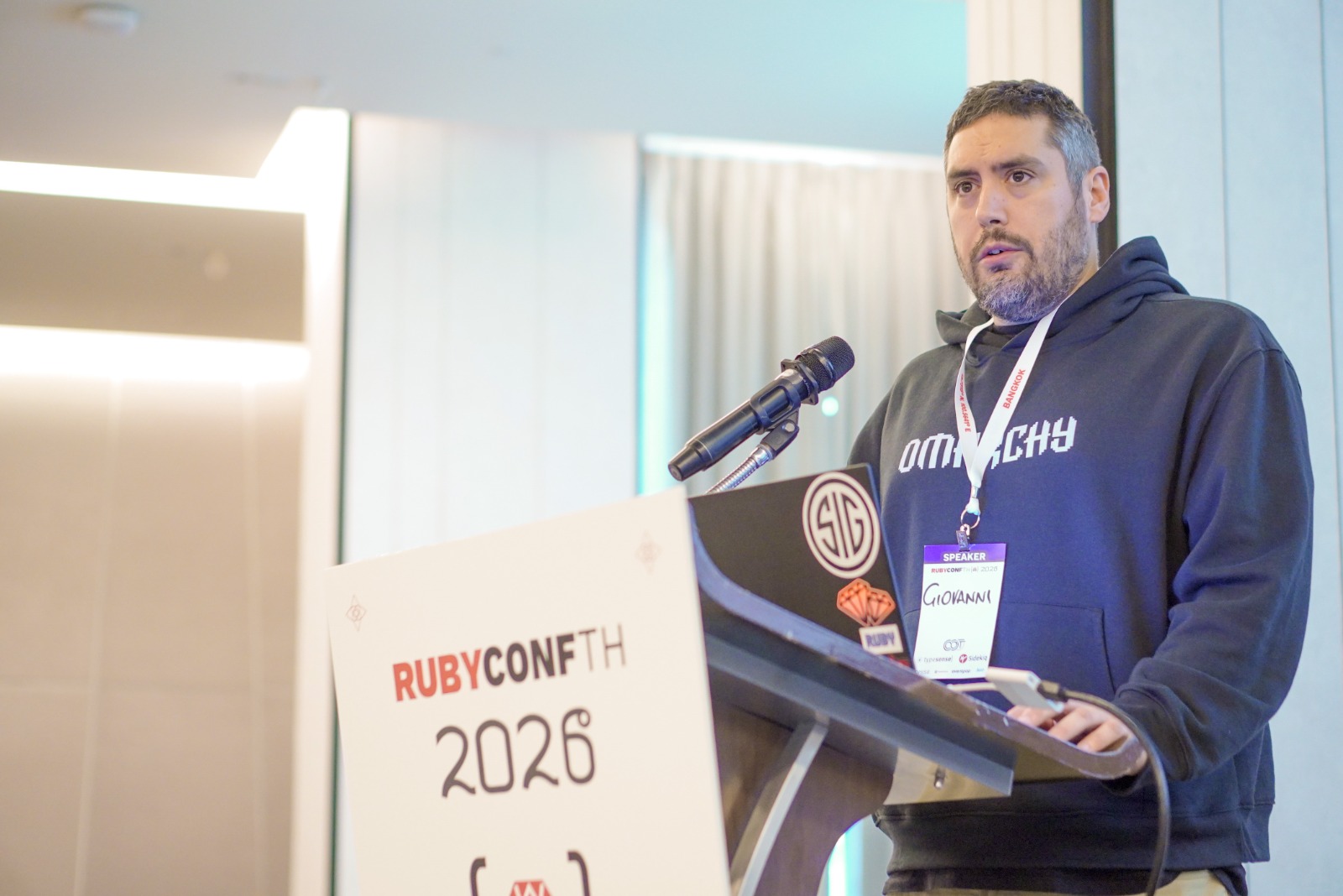 Speaking at RubyConf Thailand 2026